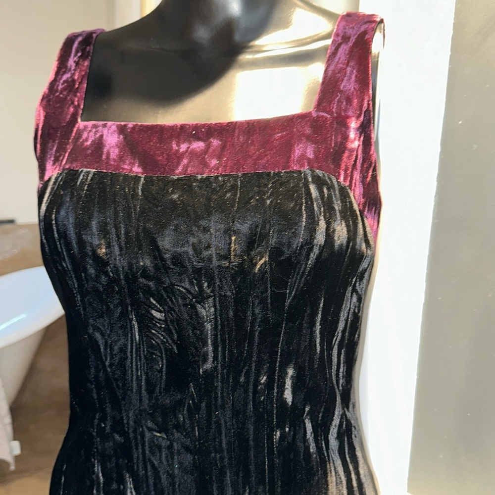 Bebe velvet dress